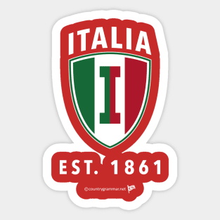 Italia Magnus Sticker